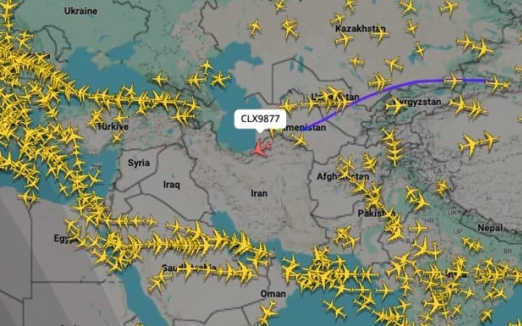 Irán felé tartott Kínából három teherszállító repülőgép, aztán rejtélyes módon eltűntek