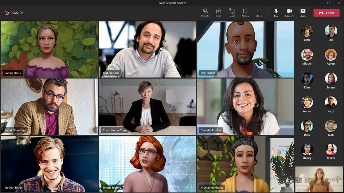 Itt a Microsoft válasza a Facebooknak: virtuális valóságot épít a Teamsbe