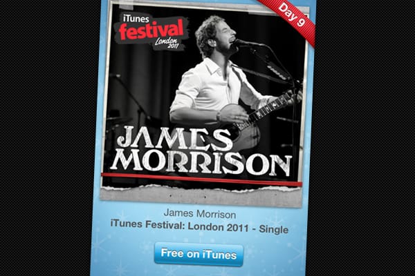 12 days of Christmas - mai letöltés: James Morrison