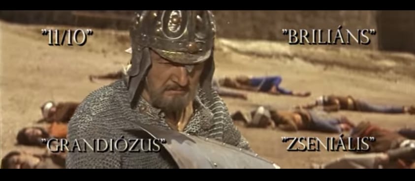 Videó: Zseniális modern előzetest kapott az 1968-as Egri csillagok