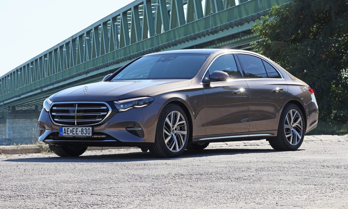 Szemet gyönyörködtet, lelket nyugtat, gázolajat alig fogyaszt: teszten az új dízel Mercedes E-osztály