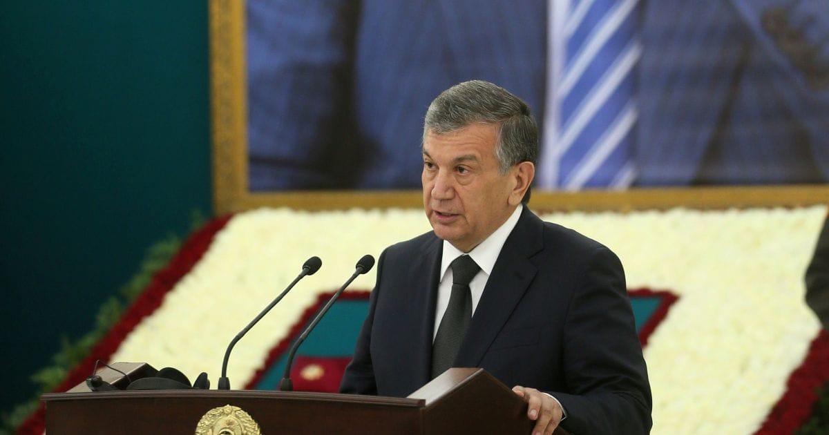 Az ideiglenes elnök az esélyes a győzelemre az üzbég elnökválasztáson