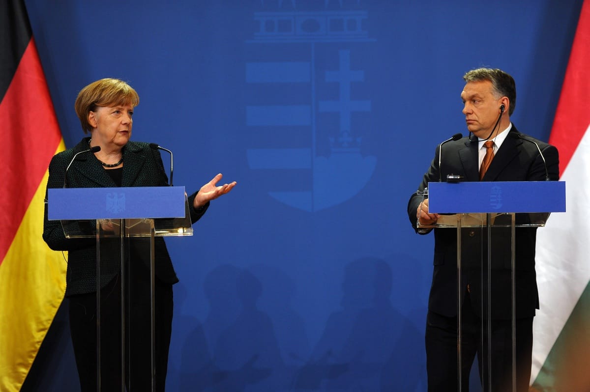 Merkel helyretette Orbánt