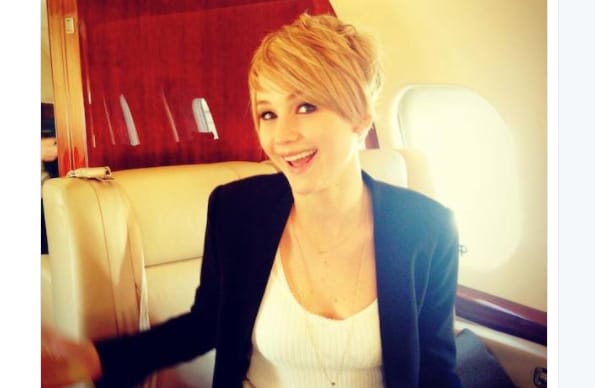 Kényszerleszállást hajtott végre Jennifer Lawrence magángépe