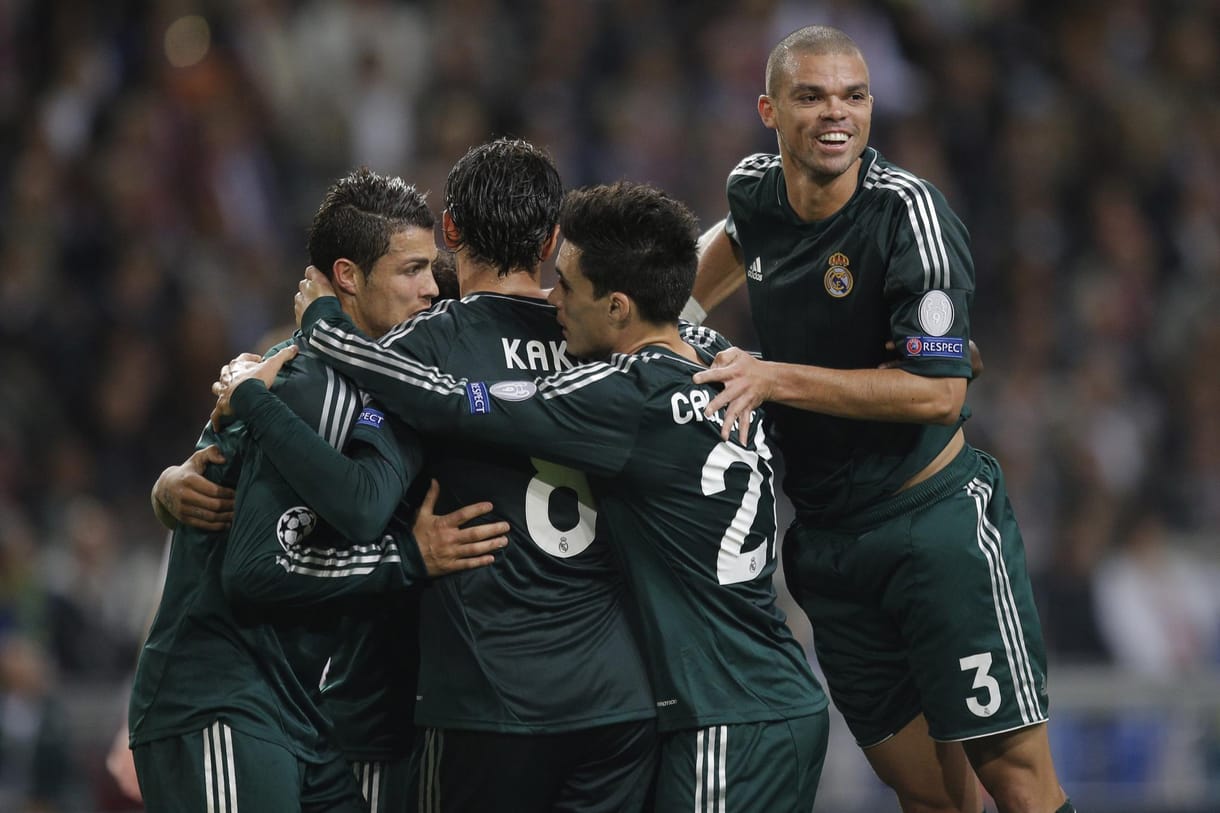 Real Madrid fieszta Amszterdamban