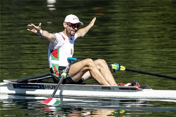 Galambos Péter aranyérmet nyert a luzerni evezős Eb-n