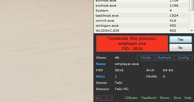 Lefagyott és futó folyamatok, programok villámgyors likvidálása a Windowsban