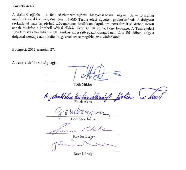 Megszólalt a Schmitt-különvélemény szerzője