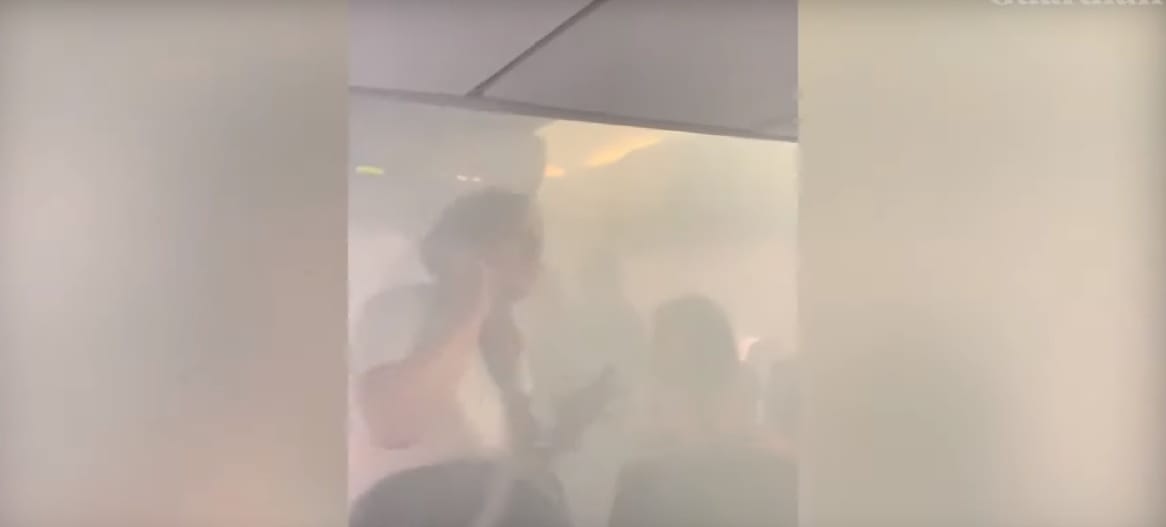 Füst lepte el a British Airways egyik gépének az utasterét