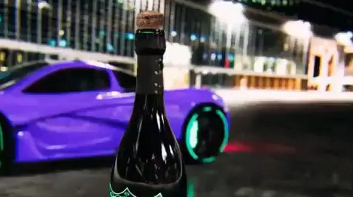 Egymillió dolláros McLaren és egy üveg Dom Perignon – kicsit extrém kupak-challenge