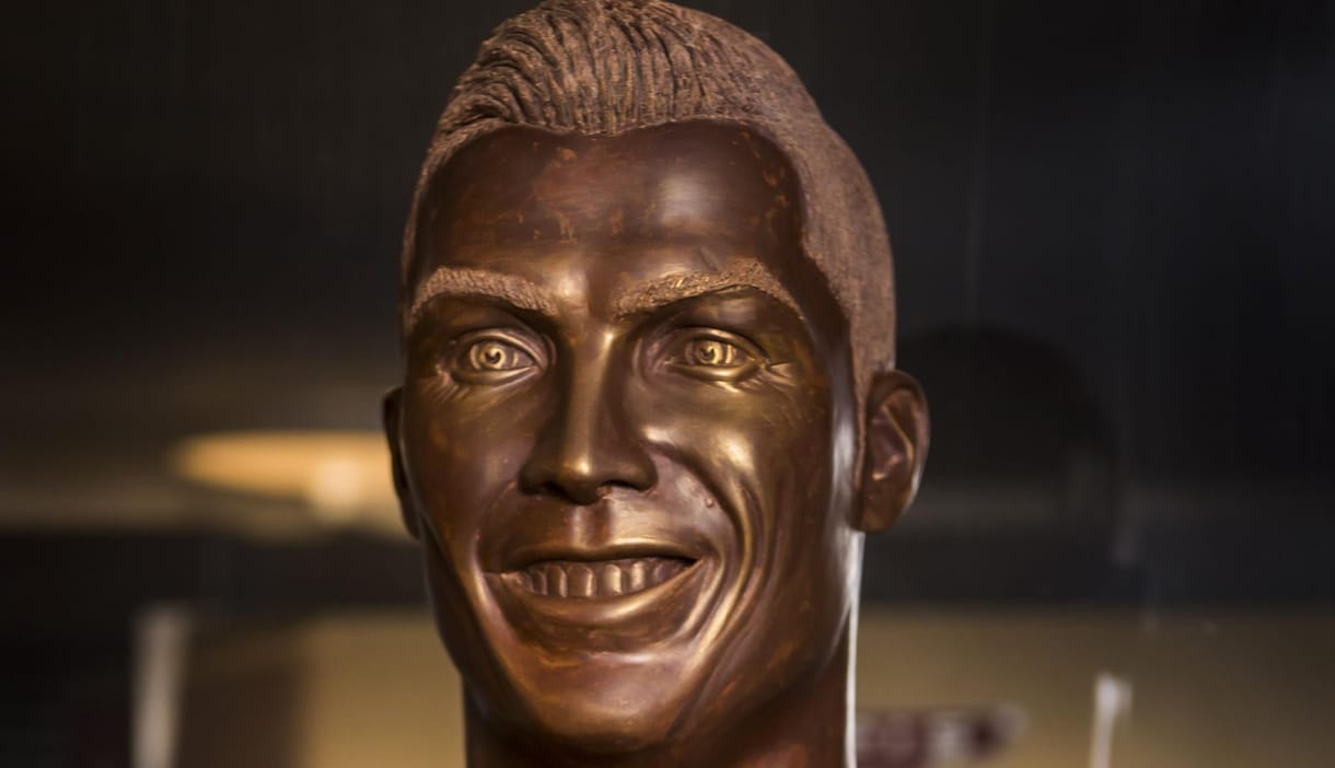 Ismét készült egy parádés Cristiano Ronaldo szobor