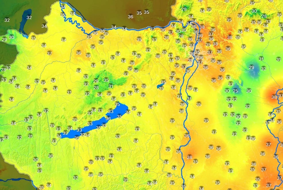 Már 31 fokos is volt a Balaton vize Gyenesdiásnál