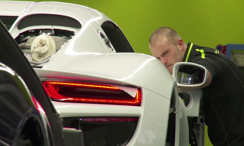 Csavartól a csodáig - így készül a Porsche 918 Spyder