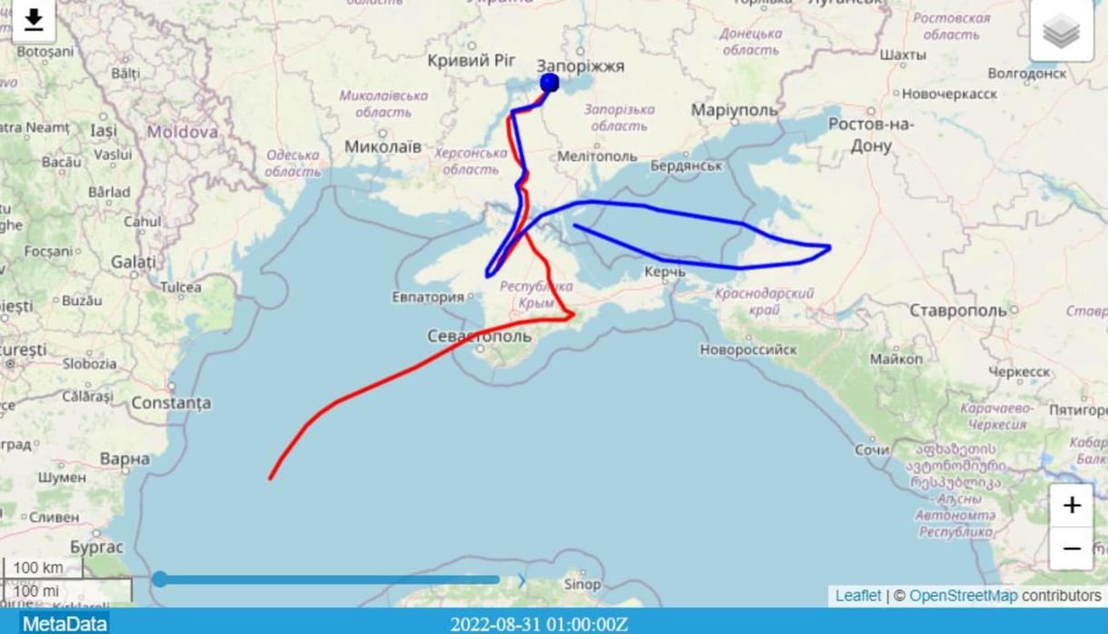 Egy zaporizzsjai atombaleset lehetséges hatásai – modellszámítások a hvg360-on