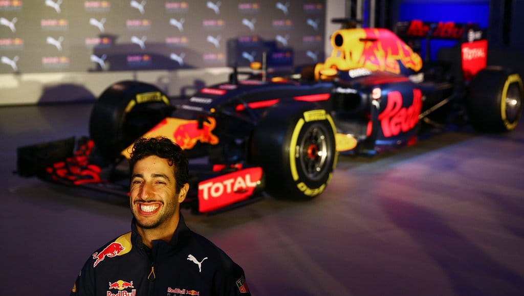 Daniel Ricciardo nagyon örül az új Red Bullnak