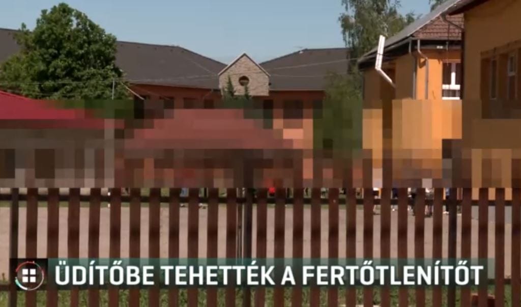 Fertőtlenítőt keverhettek osztálytársai egy kislány italába Tiszalúcon