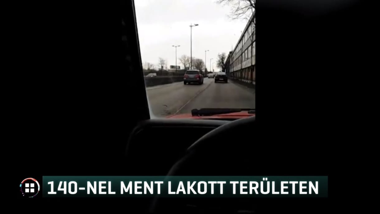 Élő Facebook-videóban közvetítette, ahogy 140-nel előzget Budapesten