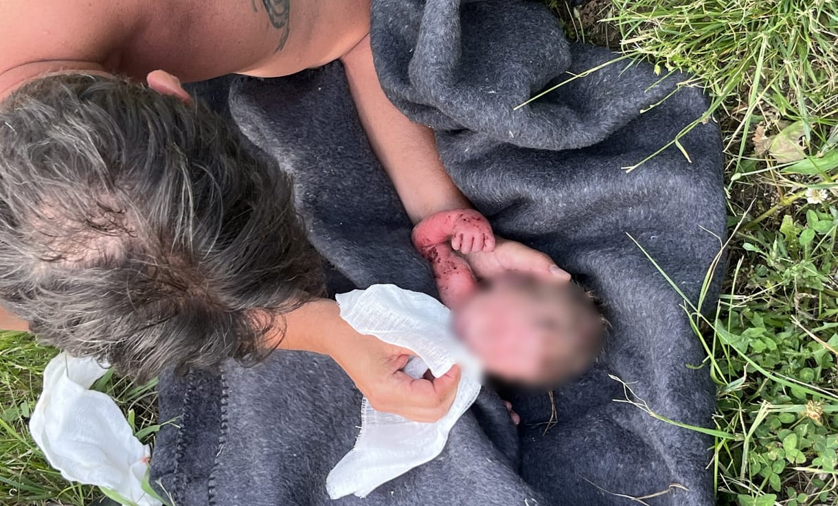 Magára hagyott kisbabát találtak a rendőrök a márfai szőlőhegyen