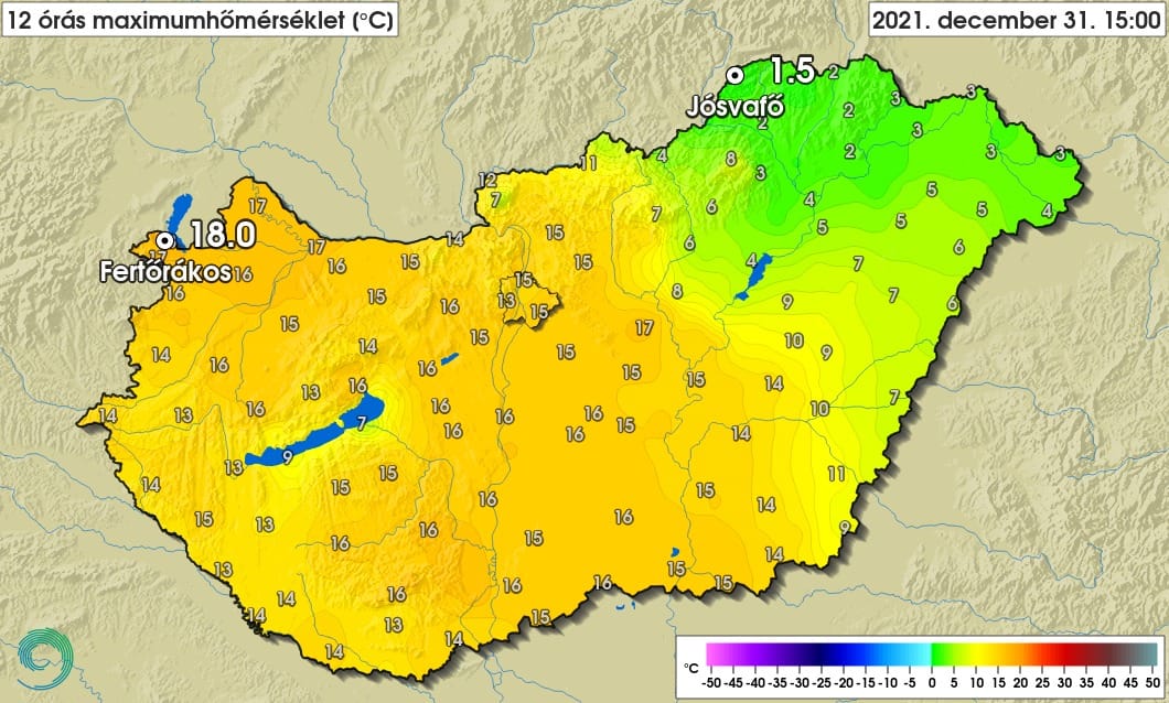 101 éves szilveszteri melegrekord dőlt meg a Fertő tó partján