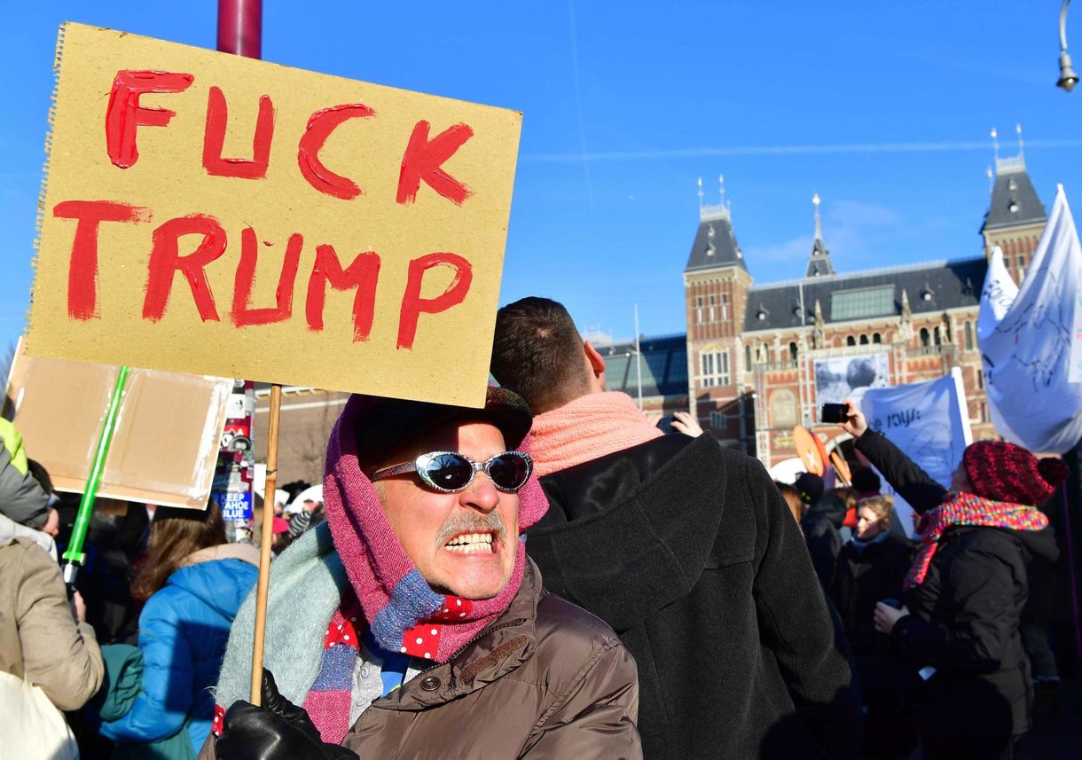 Trump beiktatása: Amszterdamból egyértelmű az üzenet