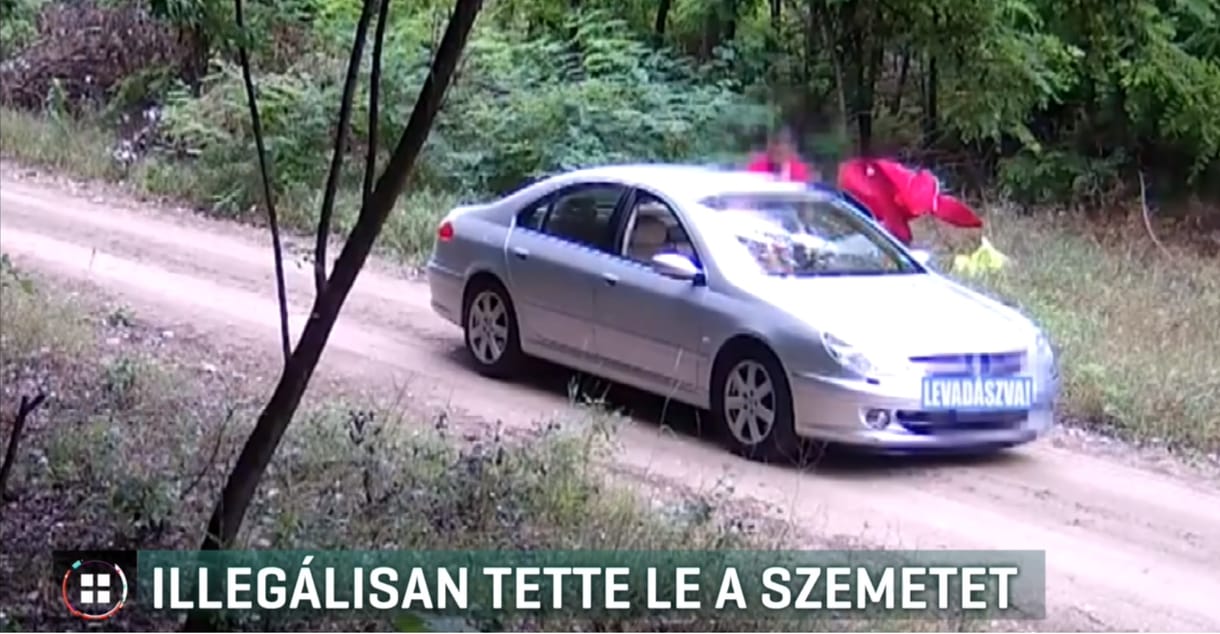 Újságban reklámozta magát a szemetet illegálisan lerakó férfi