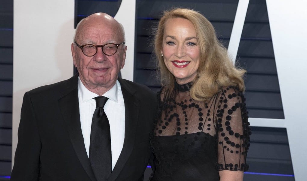 Rupert Murdoch e-mailben közölte a negyedik feleségével, hogy elválik tőle