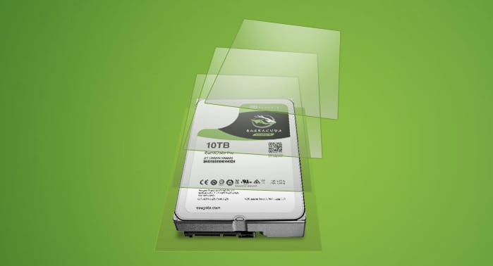 Itt a merevlemez, amin 10 000 GB-nyi adatot tárolhat