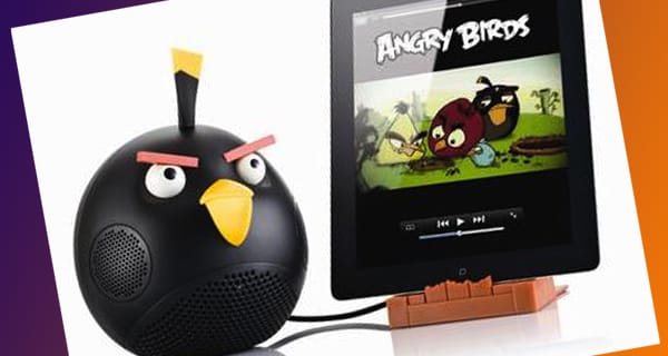 Mérges karácsonyi ajándék - Angry Birds iPad dokkoló