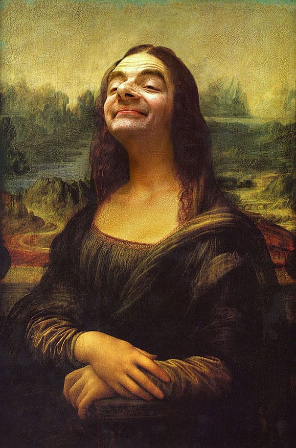 Mr. Bean mosolya: így még nem látta a Mona Lisát