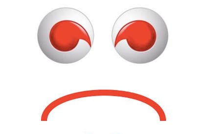 Durva (apró betűs) tiltás a Vodafone-nál