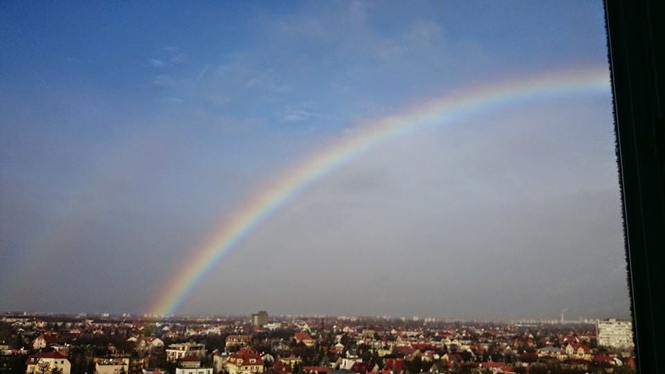 Szerdán még fagyott, ma szivárványos az ég – fotó