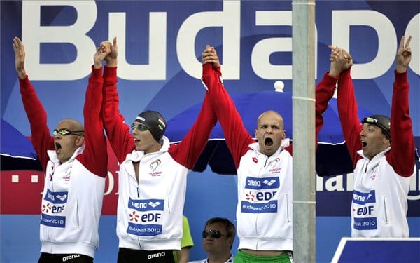 Egy ezüst, két bronz az úszó-Eb-n - a magyarok hétfői eredményei