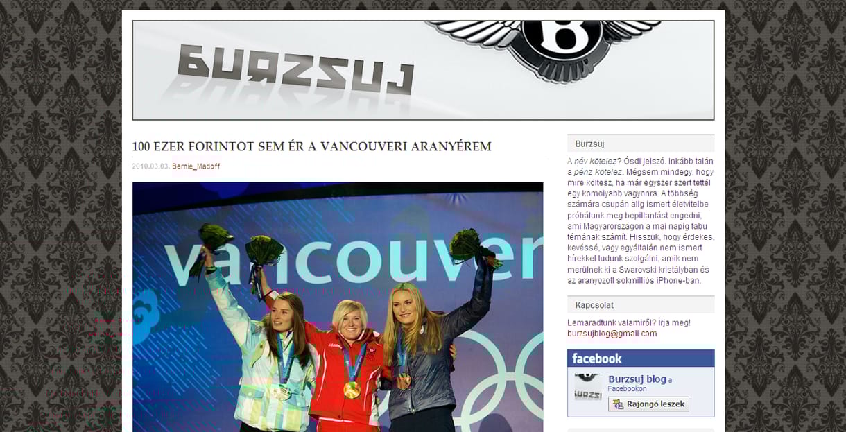 Mennyit ér a vancouveri aranyérem?