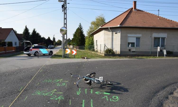 Halálra gázolt Iváncsán egy kerékpárost, majd továbbhajtott – őrizetben a gyanúsított