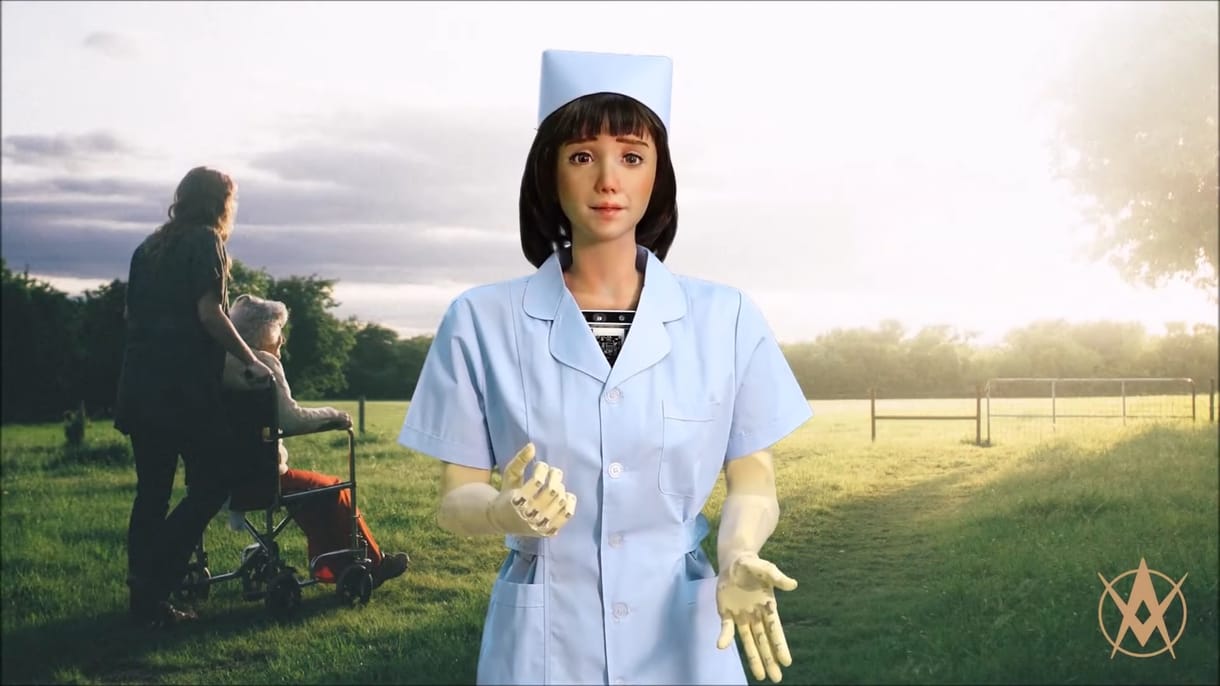 Videón az emberszerű robot, amelyik ápolónők helyett vigyáz majd az idősekre