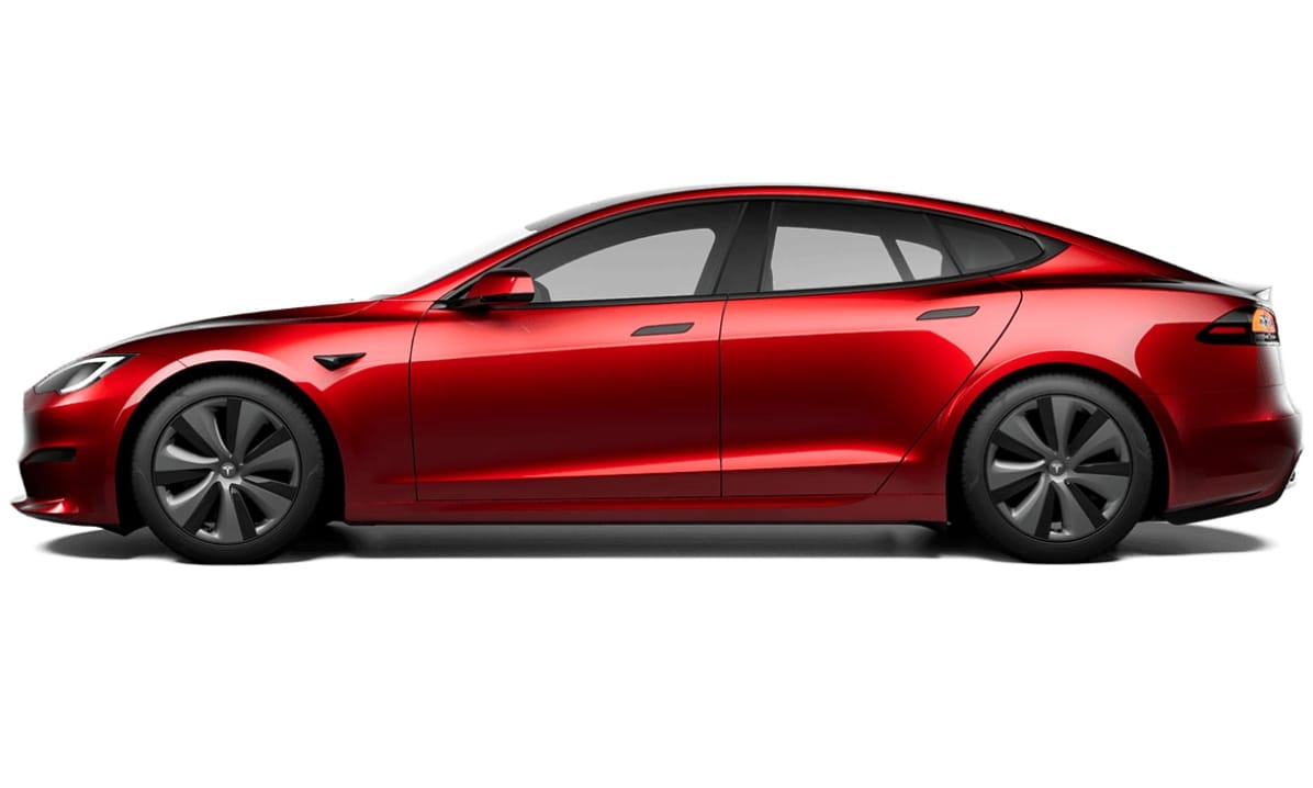 Vadítóan vörös új fényezést vezetett be a Tesla