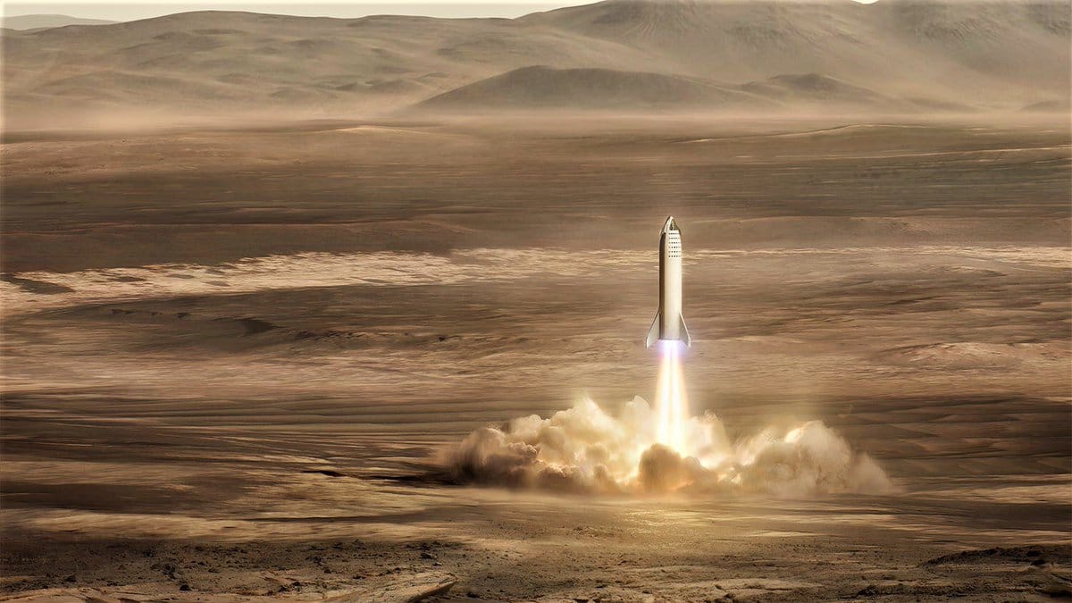 Képek: ilyen lehet a Mars-bázis, amit Elon Musk megálmodott