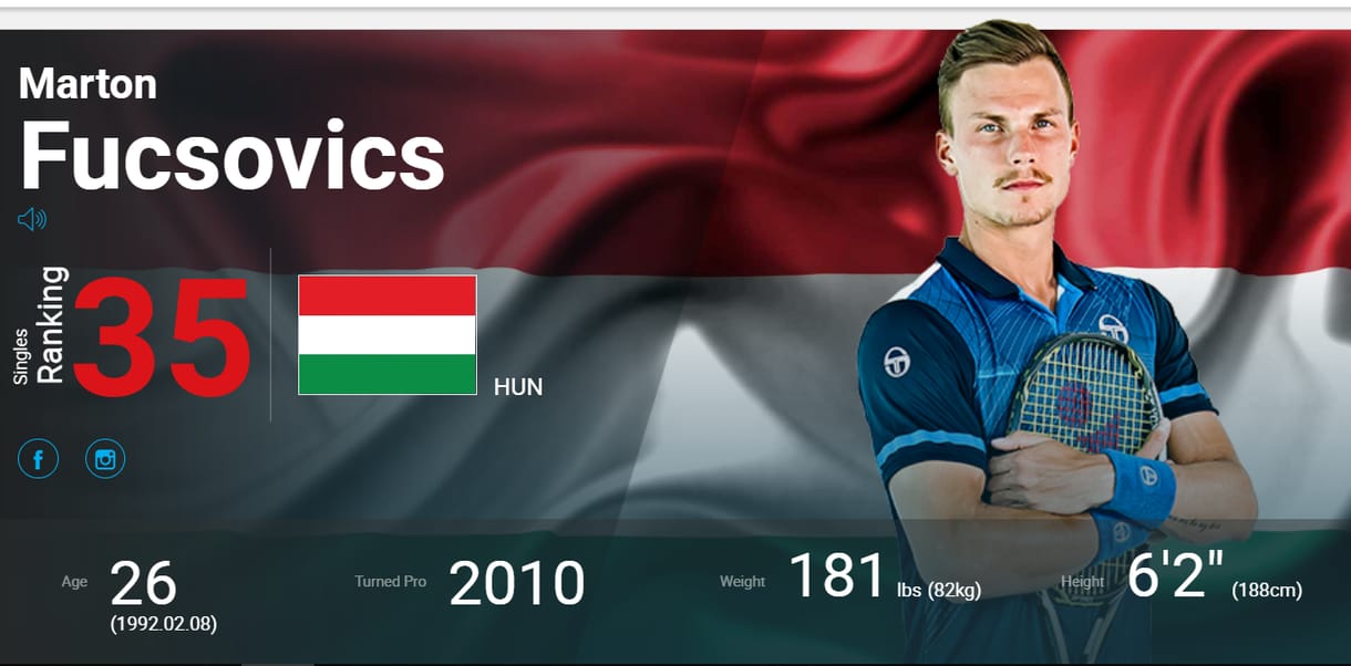 Karriercsúcson Fucsovics Márton