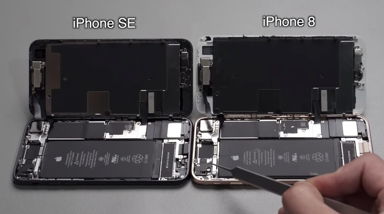 Videó: Szétszedték az új iPhone SE-t, így néz ki belülről