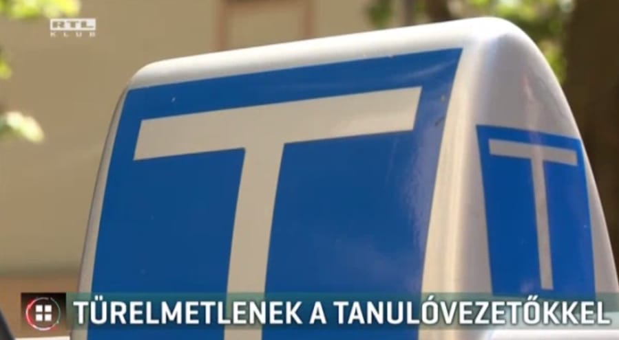 Türelmetlen és bunkó autósok rémisztgetik a tanulóvezetőket