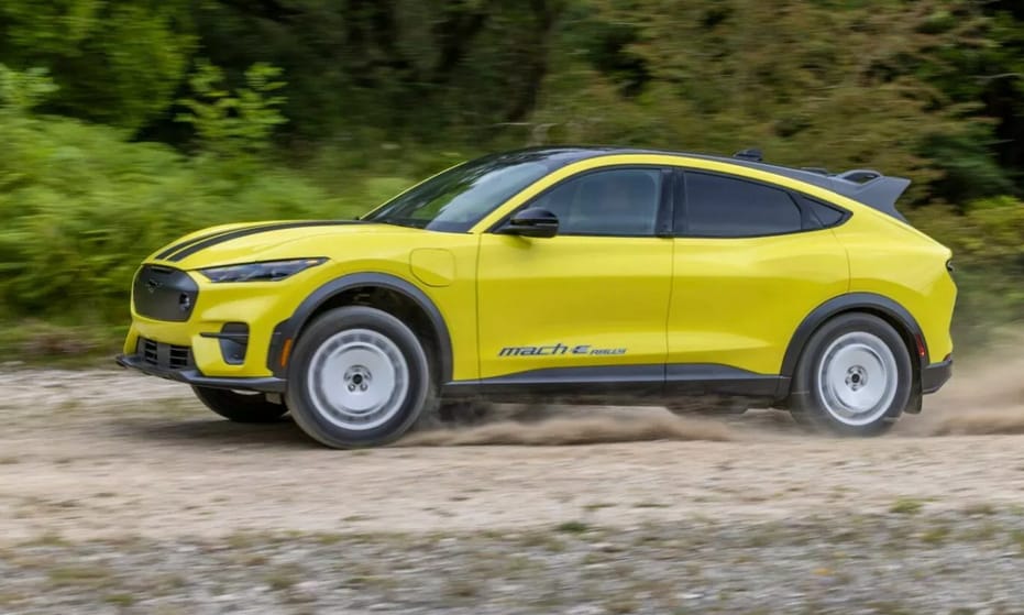 Elektromos raliautót a népnek: itt a 487 lovas Mustang Mach-E Rally