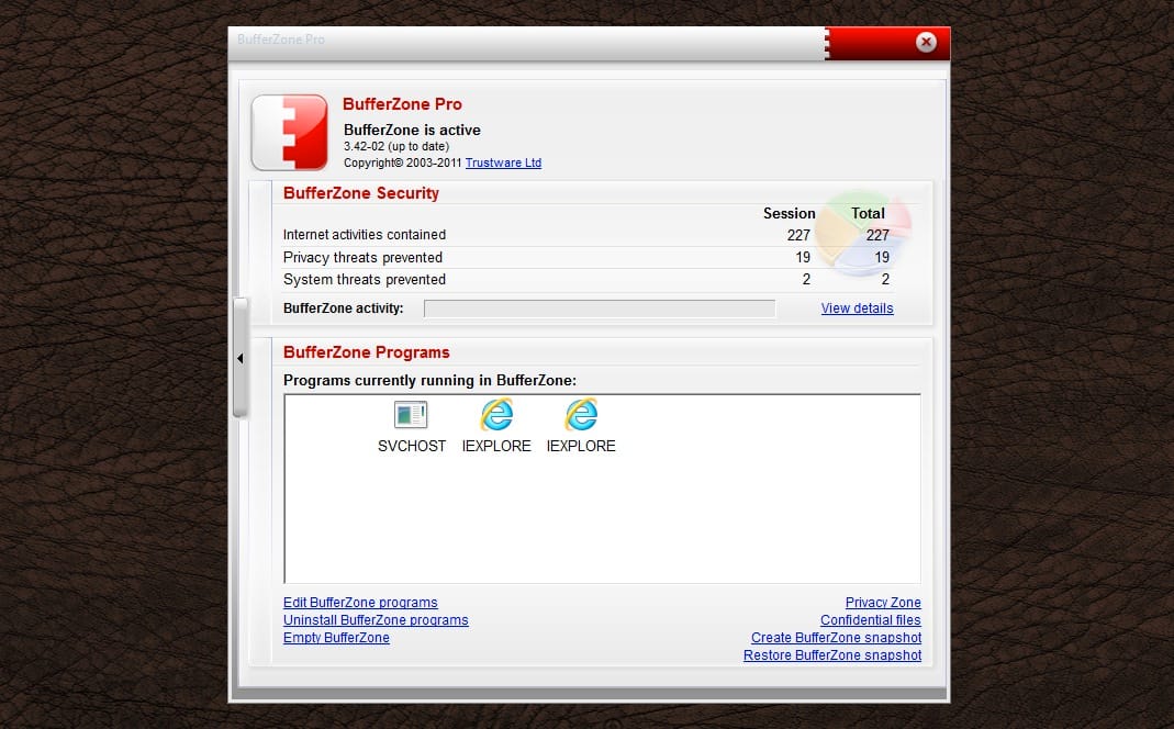 A hét Windows alkalmazása: BufferZone Pro - védjük rendszerünket  a káros alkalmazásoktól