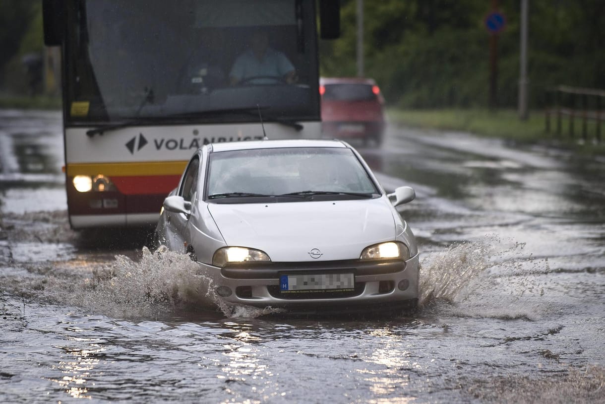Óriási vihar csapott le Kecskemétre - fotók