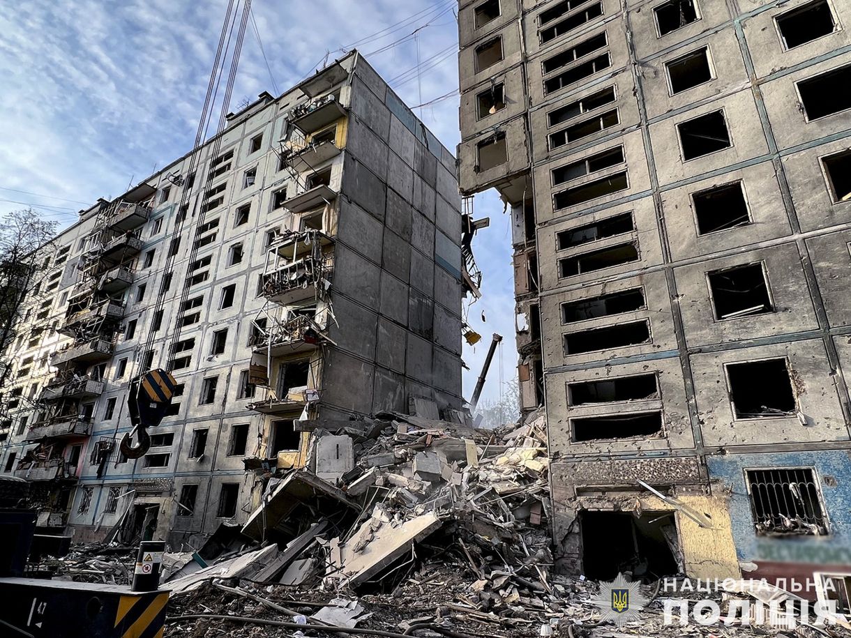 ENSZ-dolgozók zaporizzsjai szállását lőtték éjjel az oroszok, 16-an megsérültek