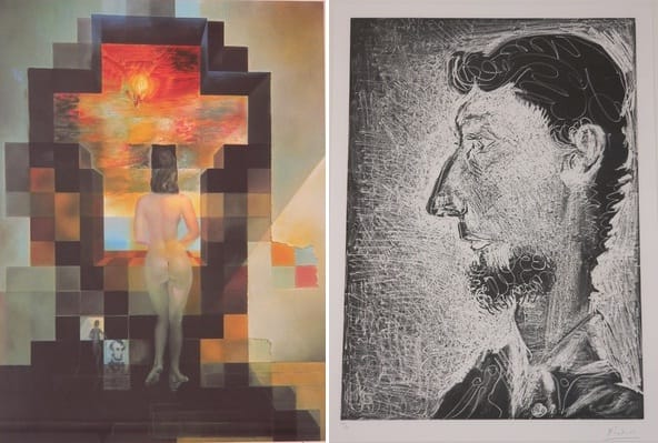 Eladó Dali és Picasso művek a Jászi Galériában