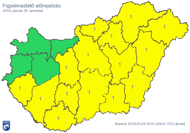 Figyelmeztetést adtak ki: Sűrű köd lepi el az országot