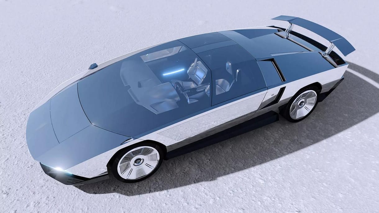 Újjászületett a 70-es évek ikonikus sci-fi autója a Maserati Boomerang