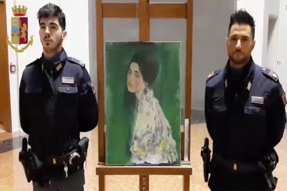 Előkerült egy ellopott Klimt-festmény
