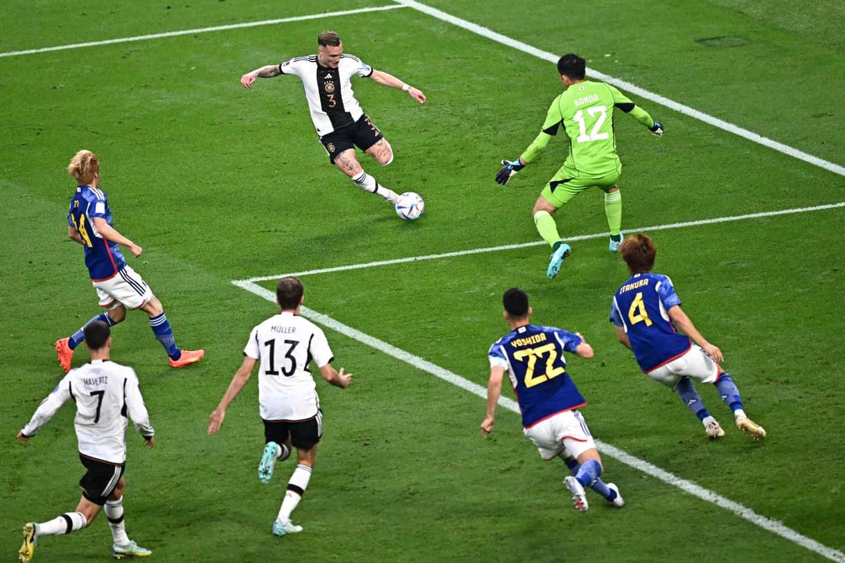 Japán 2-1-re legyőzte Németországot 