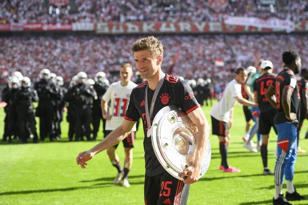 Van valami szívszorító abban, ahogy Thomas Müllert kirakja a Bayern München